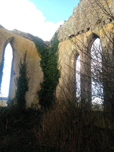 inside view of templars church