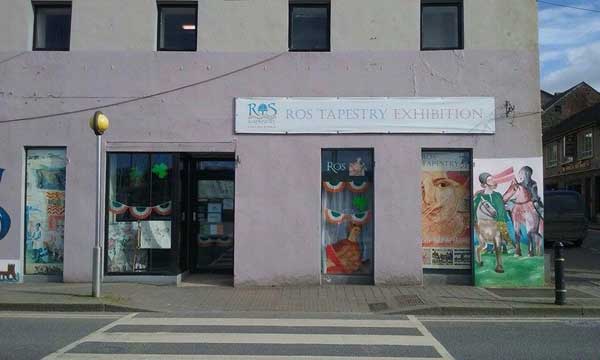 ros tapestry entrance