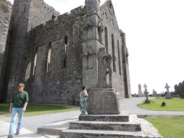 cathedral at the rock of cashel