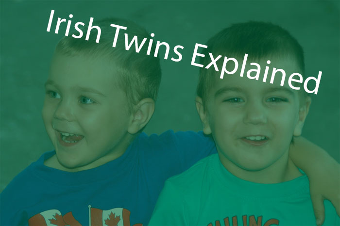 irish twins explanation