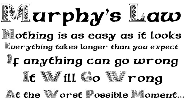 Murphy's Law scientific explanation