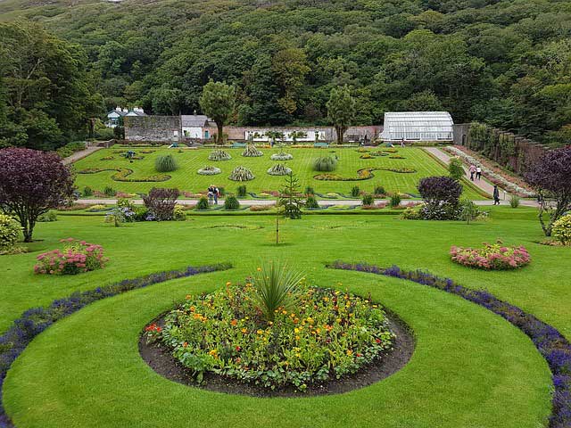 victorian walled garden at kylemore abbey