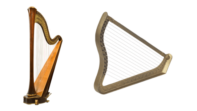 pictures of different harps