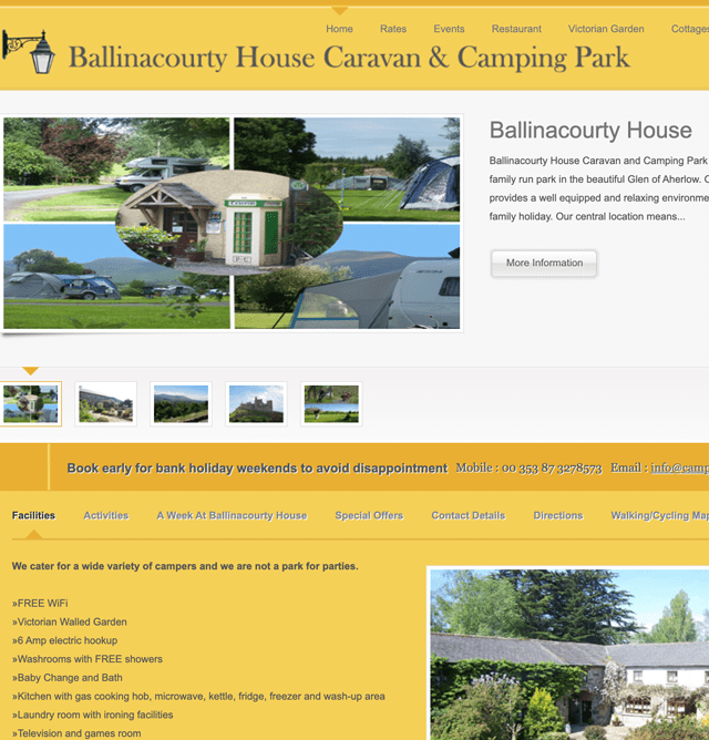 Ballinacourty House Caravan and Camping Park