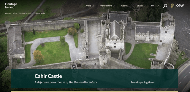 Visit Cahir Castle