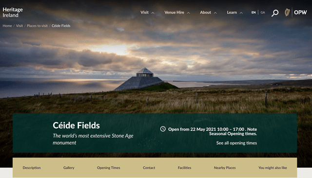  Explore The History at Céide Fields