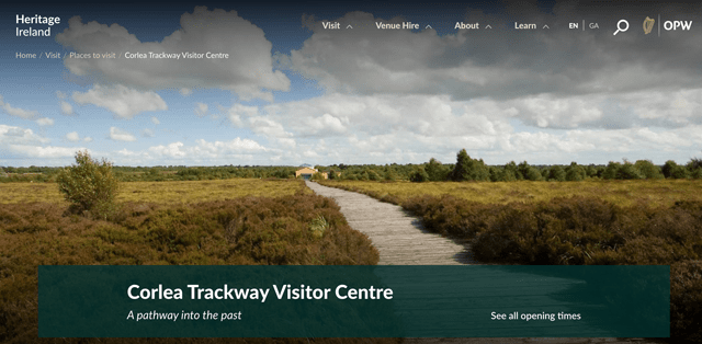 Look At An Important Part of History at Corlea Trackway Visitor Centre