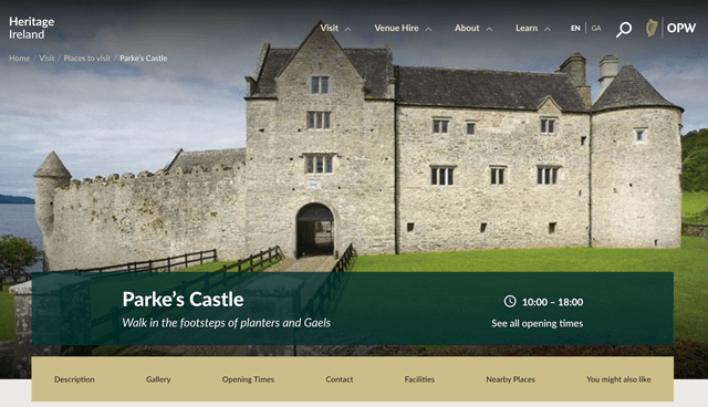 Explore Parke's Castle