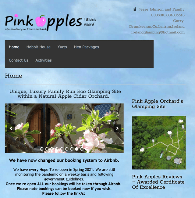 Pink Apple Orchard 