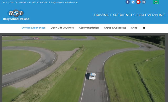 Hit The Race Track at Rally School Ireland