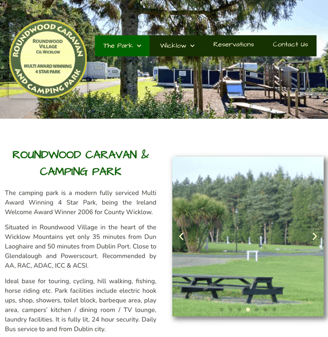 Roundwood Caravan Park