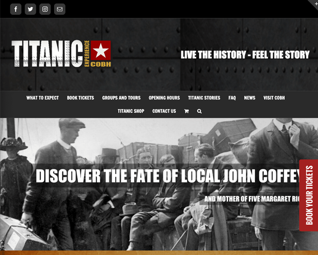 Learn The History of the Titanic at the Titanic Experience Cobh